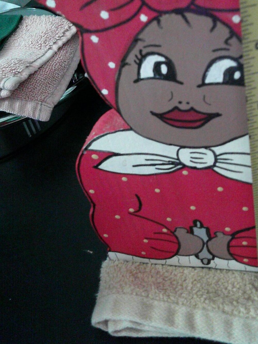Wooden Napkin Holder Aunt Jemima like - Picture 5 of 7